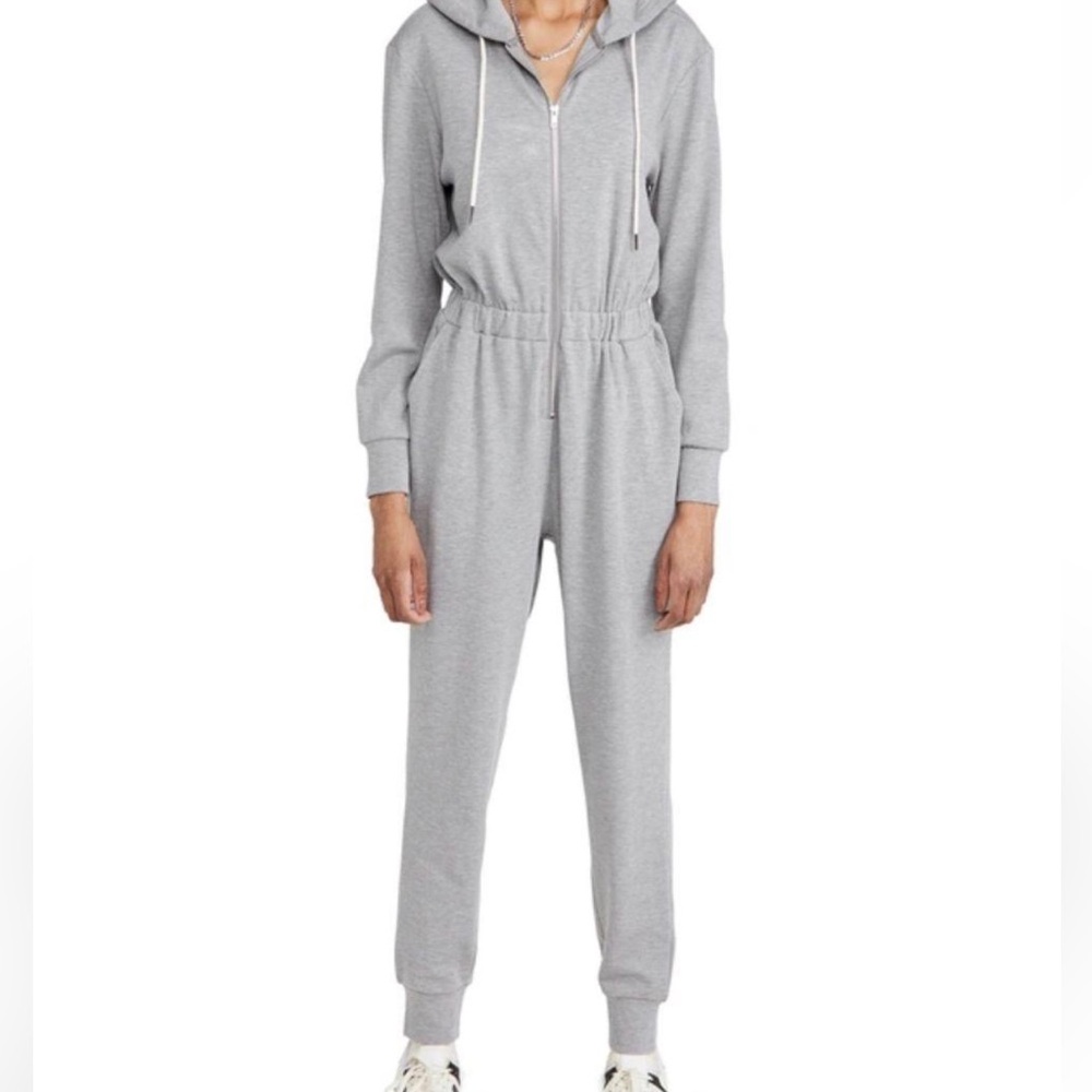 WeWoreWhat Gray Jumpsuit